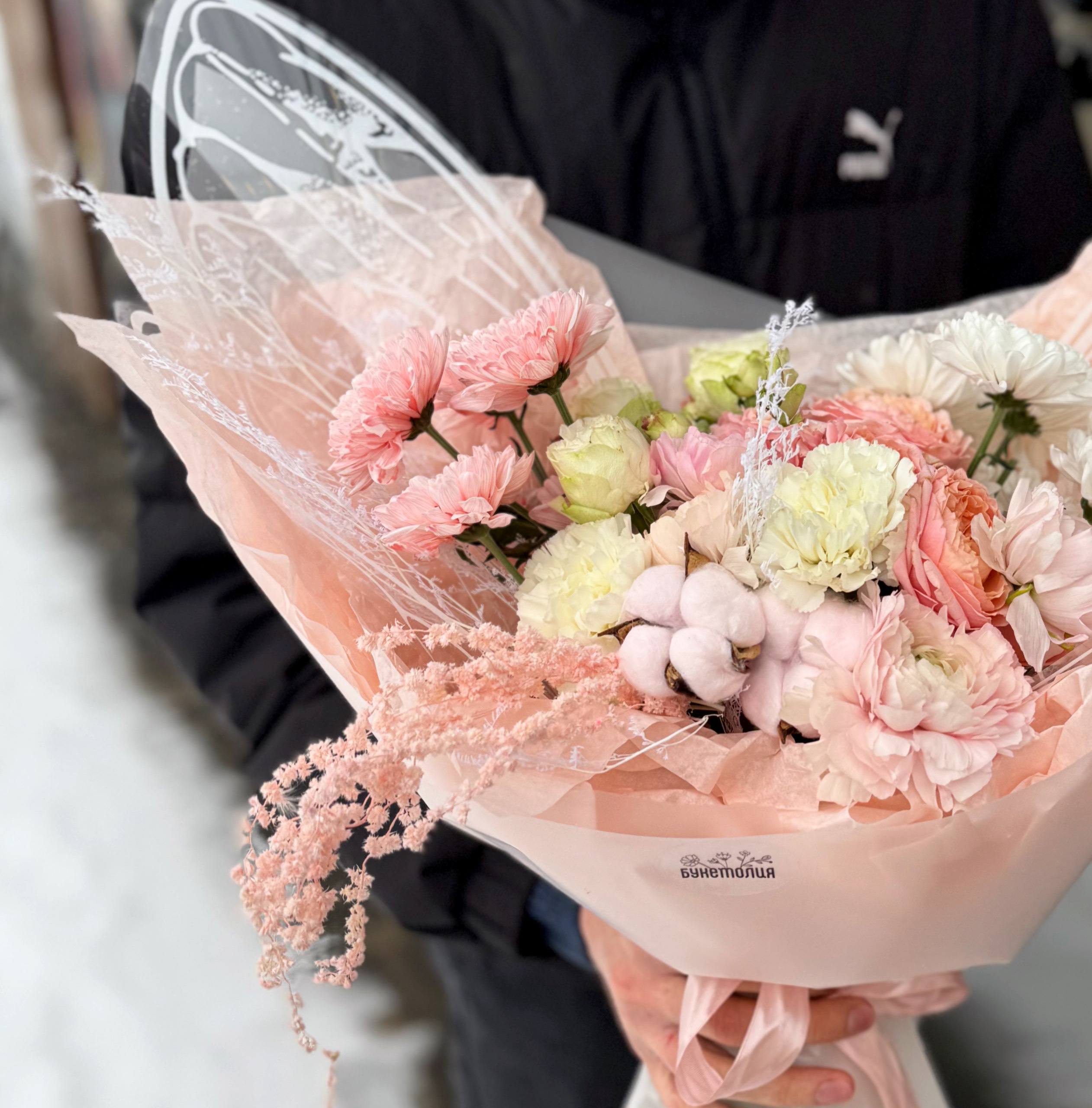 Нежный букет для мамы 1